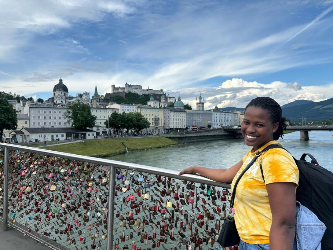 Kettering student studying abroad in Germany